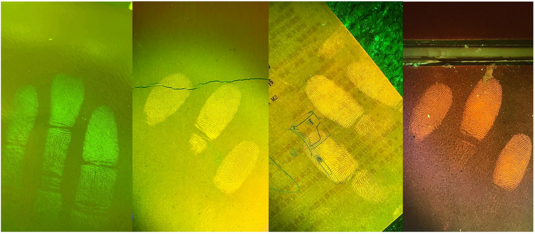 GLOWORM Latent Fingerprint Reagent