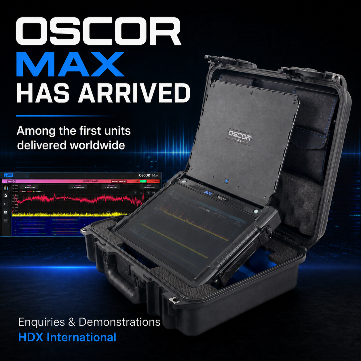 One of the First OSCOR Max Demonstration Units Arrives at HDX International