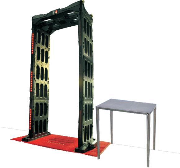 MOBIgate Portable Walk-Through Metal Detector