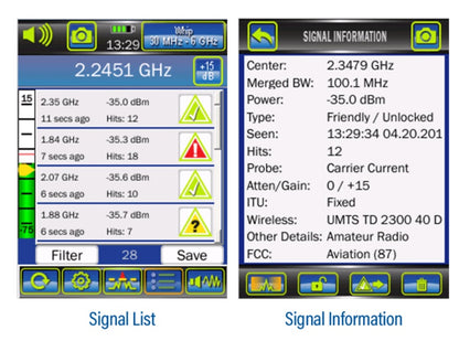 REI|ANDRE™|Deluxe Near-field Transmission Detection
