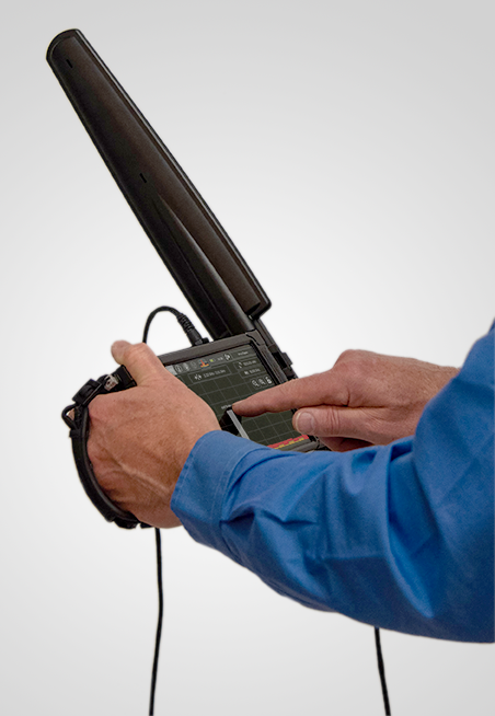 REI|MESA™ Deluxe Mobility Enhanced Spectrum Analyzer REI TSCM REI|MESA™ Deluxe Mobility Enhanced Spectrum Analyzer HD International.
