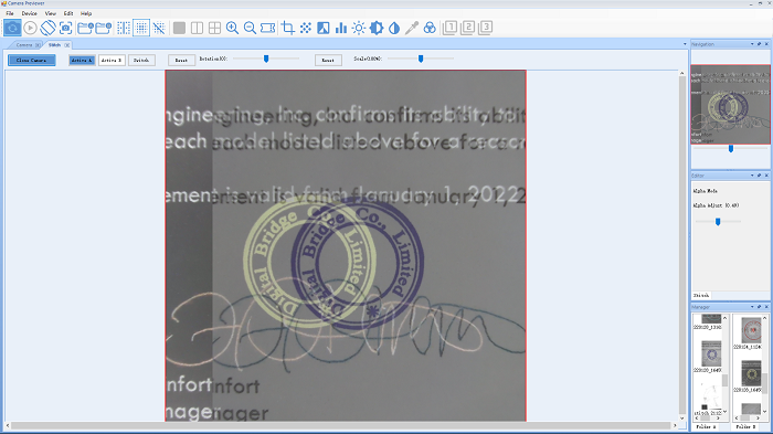 TRACETECH™ SFC 56 Portable  Signature and Fingerprint Imaging Device